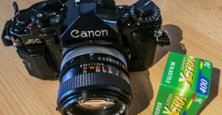 Canon A1 Fuji X Tra Superia